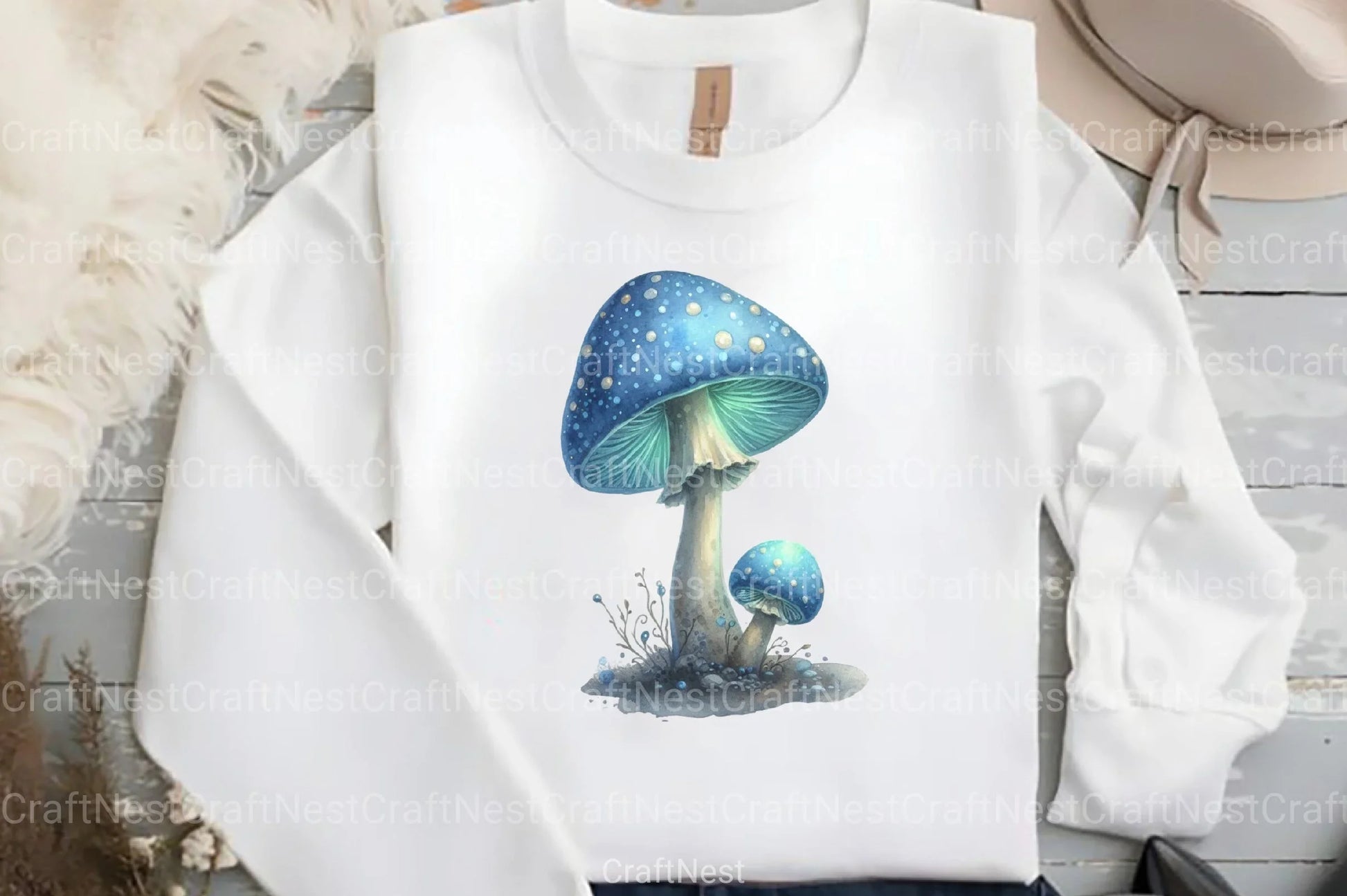 Blue Halloween Clipart Bundle 4 - CraftNest - Digital Crafting and Art