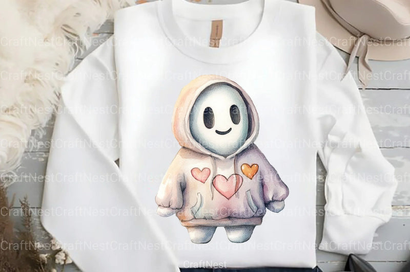 Cute Pastel Halloween Clipart Bundle 33 - CraftNest - Digital Crafting and Art