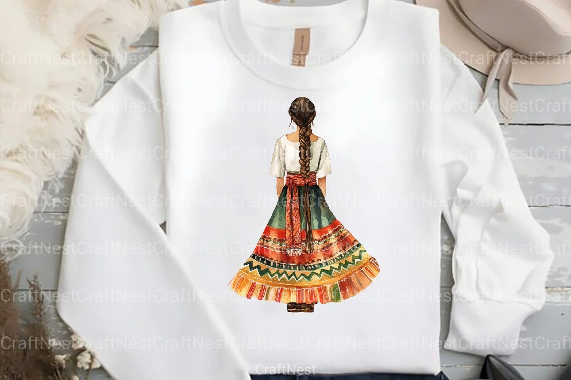 Indigenous Women Clipart Bundle - CraftNest - Digital Crafting and Art