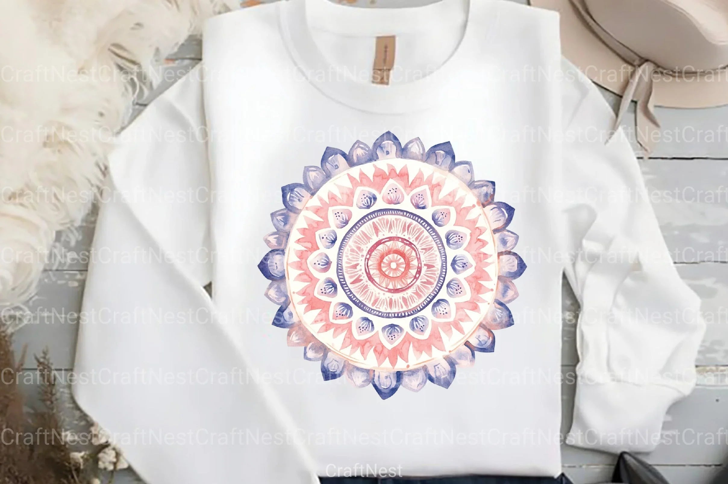 Boho Tribal Clipart Set Bundle - CraftNest - Digital Crafting and Art