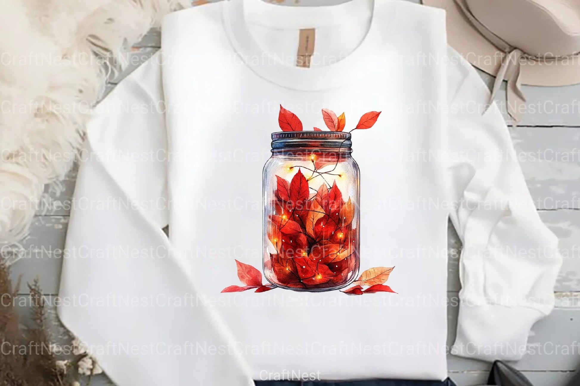 Crimson Canopy Clipart Bundle - CraftNest - Digital Crafting and Art