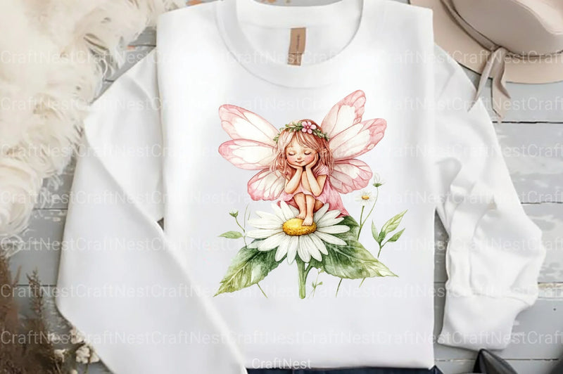 Garden Fairy Clipart Bundle - CraftNest - Digital Crafting and Art