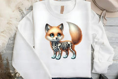 Halloween Skeleton Animals Clipart Bundle - CraftNest - Digital Crafting and Art