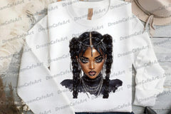 Gothic Black Woman Clipart Bundle - CraftNest - Digital Crafting and Art