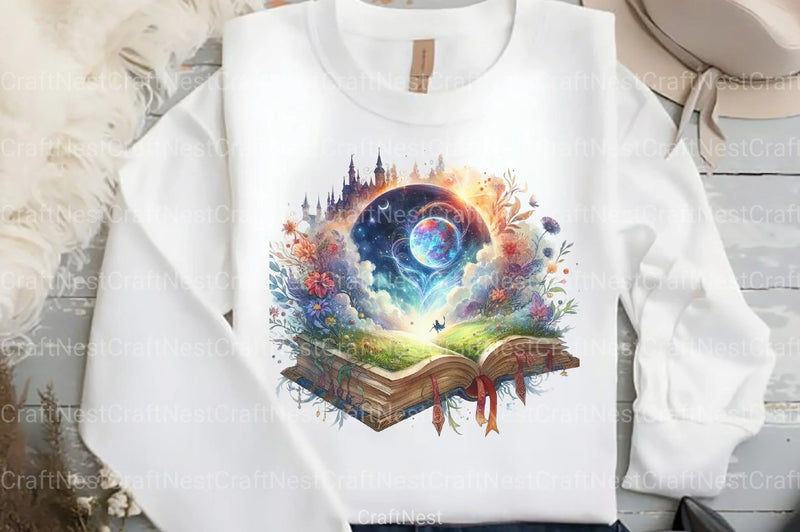 Beautiful Fantasy Book Clipart Bundle - CraftNest - Digital Crafting and Art