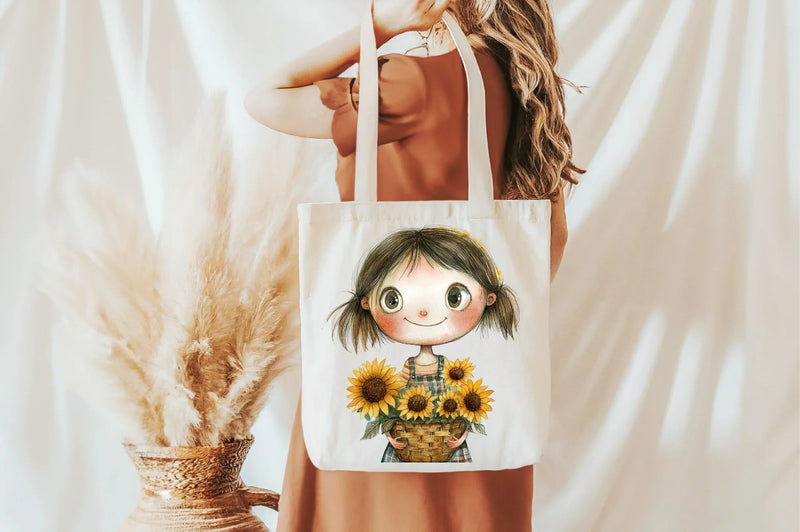 Flower Girls Clipart Bundle - CraftNest - Digital Crafting and Art
