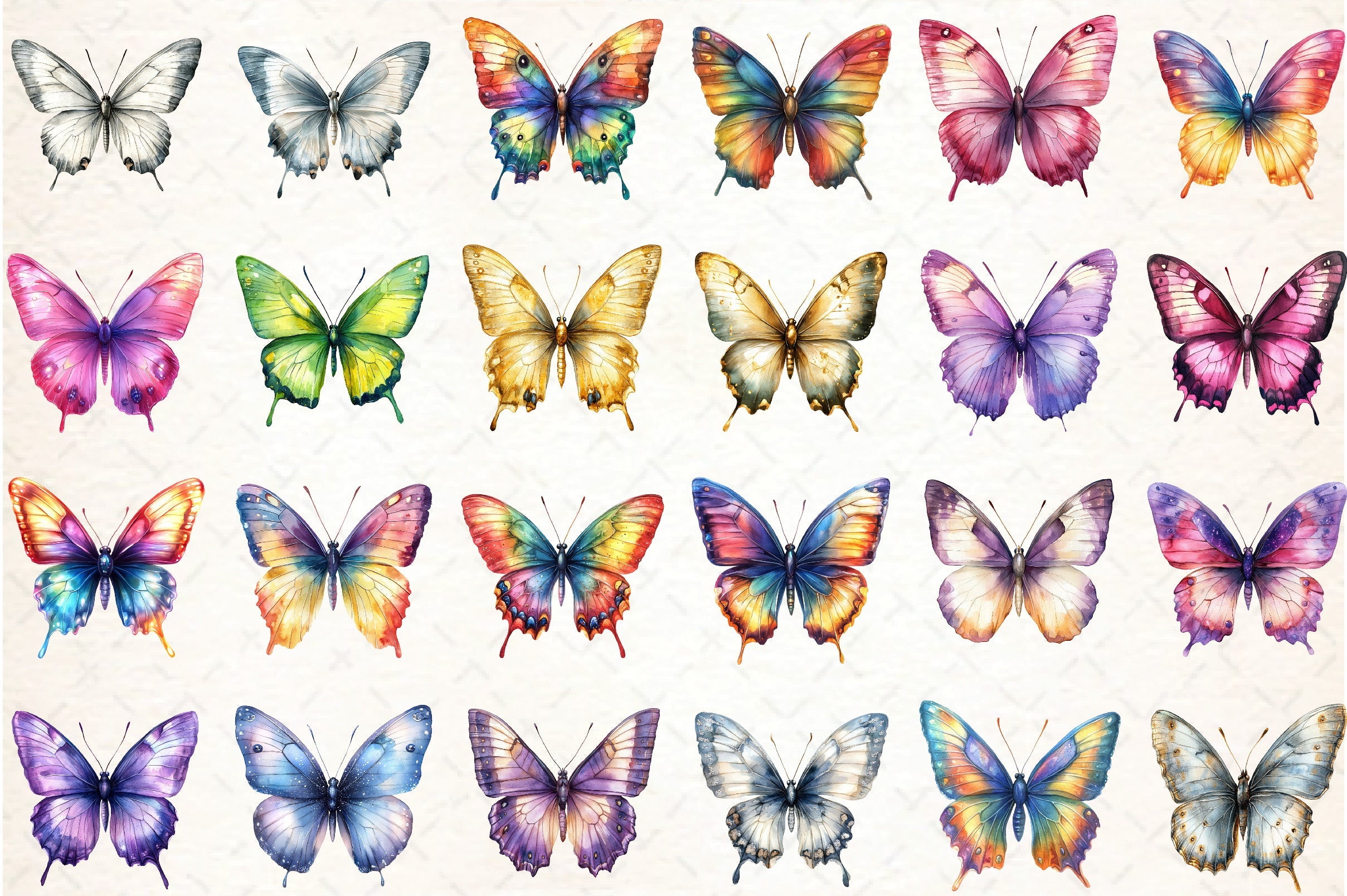 Butterfly Clipart Bundle