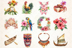 Moana Clipart Bundle for Creative Projects - CraftNest - Digital Crafting and Art