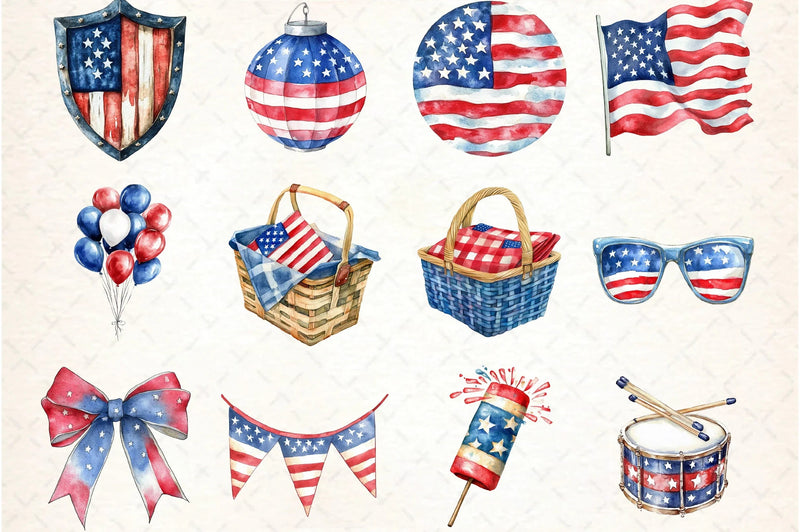 Labor Day Clipart Bundle - CraftNest - Digital Crafting and Art