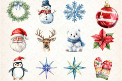 Brush Doodle Christmas Clipart Bundle - CraftNest - Digital Crafting and Art
