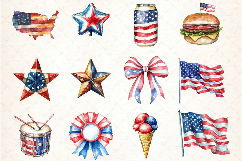 Labor Day Clipart Bundle - CraftNest - Digital Crafting and Art