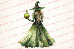 Halloween Witch Clipart Bundle 1 - CraftNest - Digital Crafting and Art