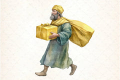 Cute Christmas Nativity Clipart Bundle 2 - CraftNest - Digital Crafting and Art