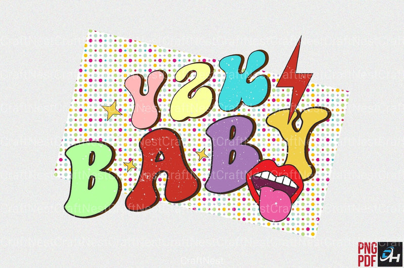 90s Retro Clipart Bundle - CraftNest - Digital Crafting and Art