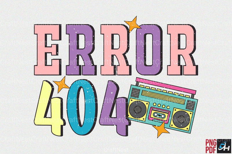 90s Retro Clipart Bundle - CraftNest - Digital Crafting and Art