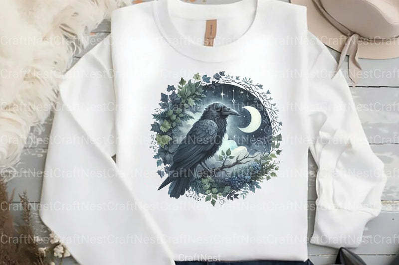 Raven Clipart Bundle - CraftNest - Digital Crafting and Art