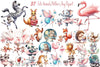 Cute Ballet Animals Mother's Day Clipart Bundle