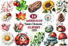 Nature Elements Clipart Bundle
