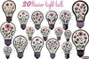 Flower Light Bulb Clipart Bundle