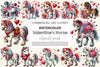 Valentine Horse Clipart Bundle