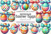 Easter Eggs Clipart Bundle 2