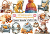 Autumn Chilly Morning Clipart Bundle