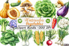 Vegetables Clipart Bundle