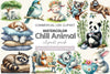 Chill Animal Clipart Bundle