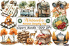 Autumn Camping Clipart Bundle