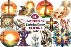 Christian Easter Clipart Bundle 5 - CraftNest - Digital Crafting and Art