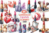 Lipstick Clipart Bundle
