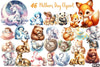 Happy Mother's Day Animal Clipart Bundle