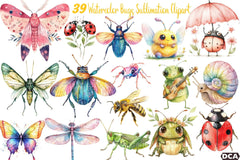 Bugs Clipart Bundle Collection - CraftNest - Digital Crafting and Art