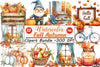 Autumn Clipart Bundle: Fall Graphics Collection