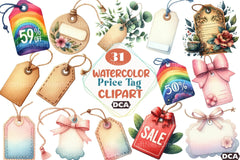 Price Tag Clipart Bundle - CraftNest - Digital Crafting and Art