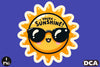 Funny Sunshine Sticker Clipart Bundle
