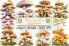 Mushroom Clipart Bundle