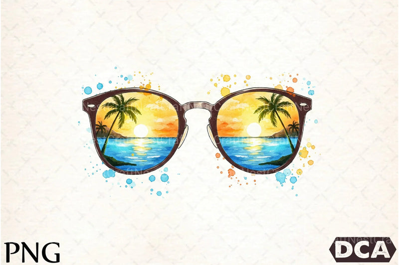Summer Sunglasses Clipart Bundle 14 - CraftNest - Digital Crafting and Art
