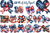 Patriotic 4th of July Clipart Bundle