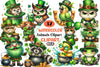 St. Patrick's Day Animal Clipart Bundle
