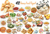 Chinese Food Clipart Bundle