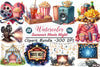 Summer Movie Night Clipart Bundle