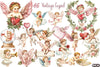 Vintage Cupid Clipart Bundle