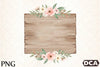 Summer Wooden Clipart Bundle