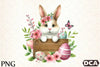 Cute Easter Bunny Clipart Bundle