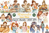 Love Mom Clipart Bundle