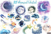 Whimsical Celestial Clipart Bundle