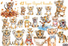 Tiger Clipart Bundle