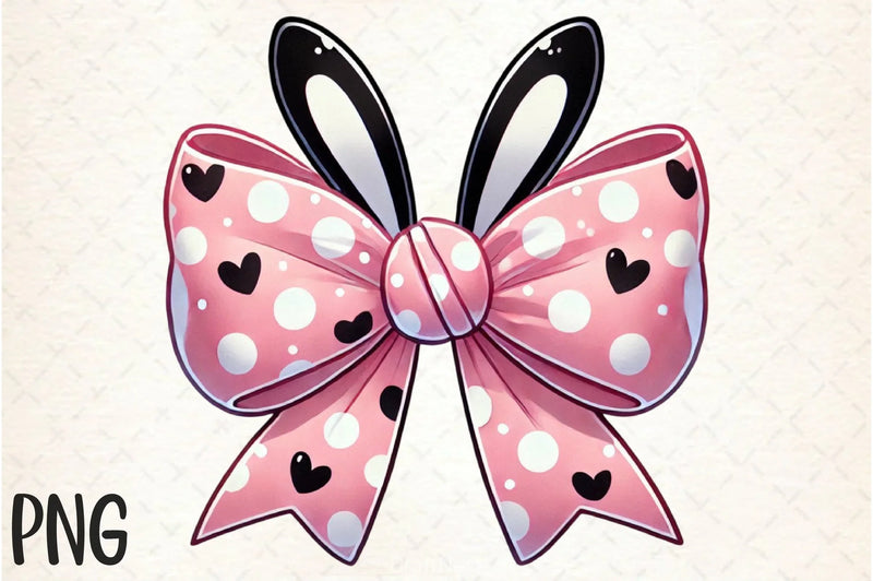 Easter Bunny Bow Clipart Bundle - CraftNest - Digital Crafting and Art