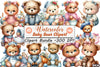 Baby Bear Clipart Bundle